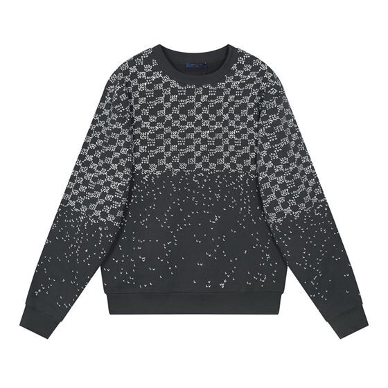 LOUIS VUITTON DAMIER SPREAD PRINTED SWEATSHIRT – LVH016