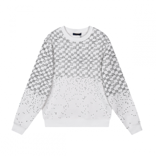 LOUIS VUITTON DAMIER SPREAD PRINTED SWEATSHIRT – LVH017