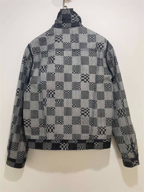 LOUIS VUITTON DISTORTED DAMIER DENIM JACKET – LVC039