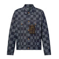 LOUIS VUITTON DISTORTED DAMIER DENIM JACKET – LVC039