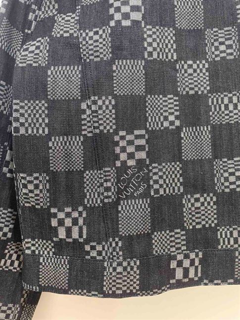 LOUIS VUITTON DISTORTED DAMIER DENIM JACKET – LVC039