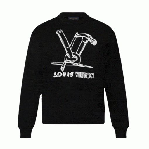 LOUIS VUITTON EMBROIDERED COTTON SWEATSHIRT – LVH048