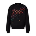 LOUIS VUITTON EMBROIDERED COTTON SWEATSHIRT BLACK – LH066