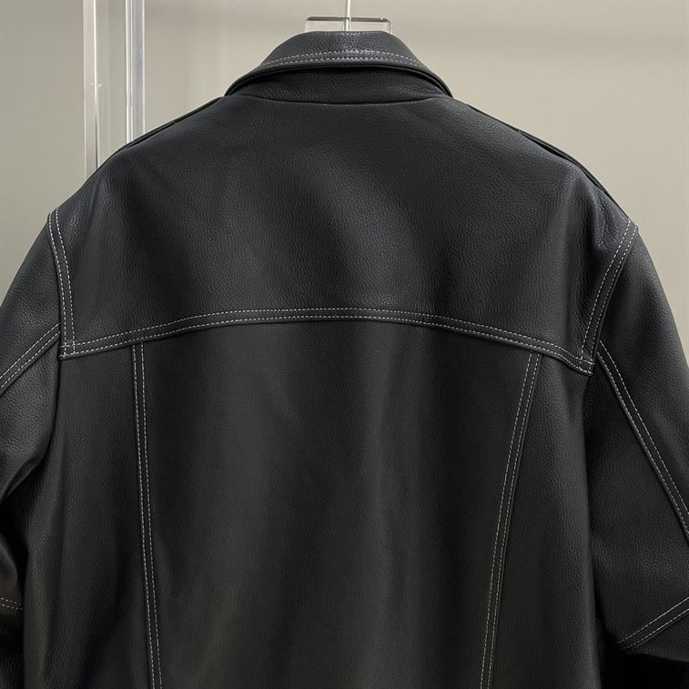 LOUIS VUITTON FREQUENCY CHIC LEATHER BLOUSON – LVC030