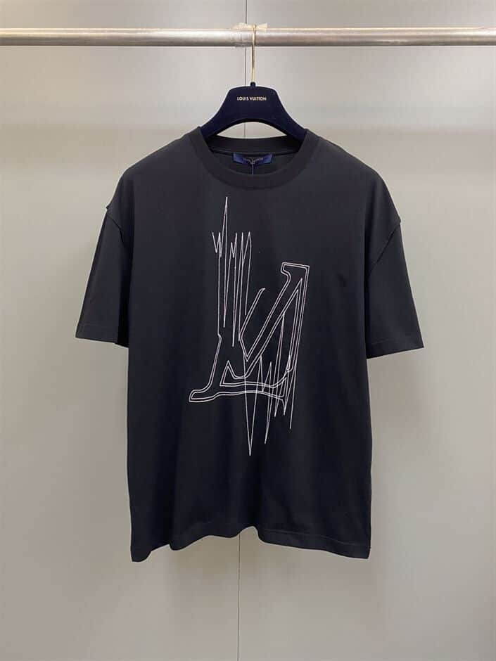 LOUIS VUITTON FREQUENCY GRAPHIC T-SHIRT – LVTS041