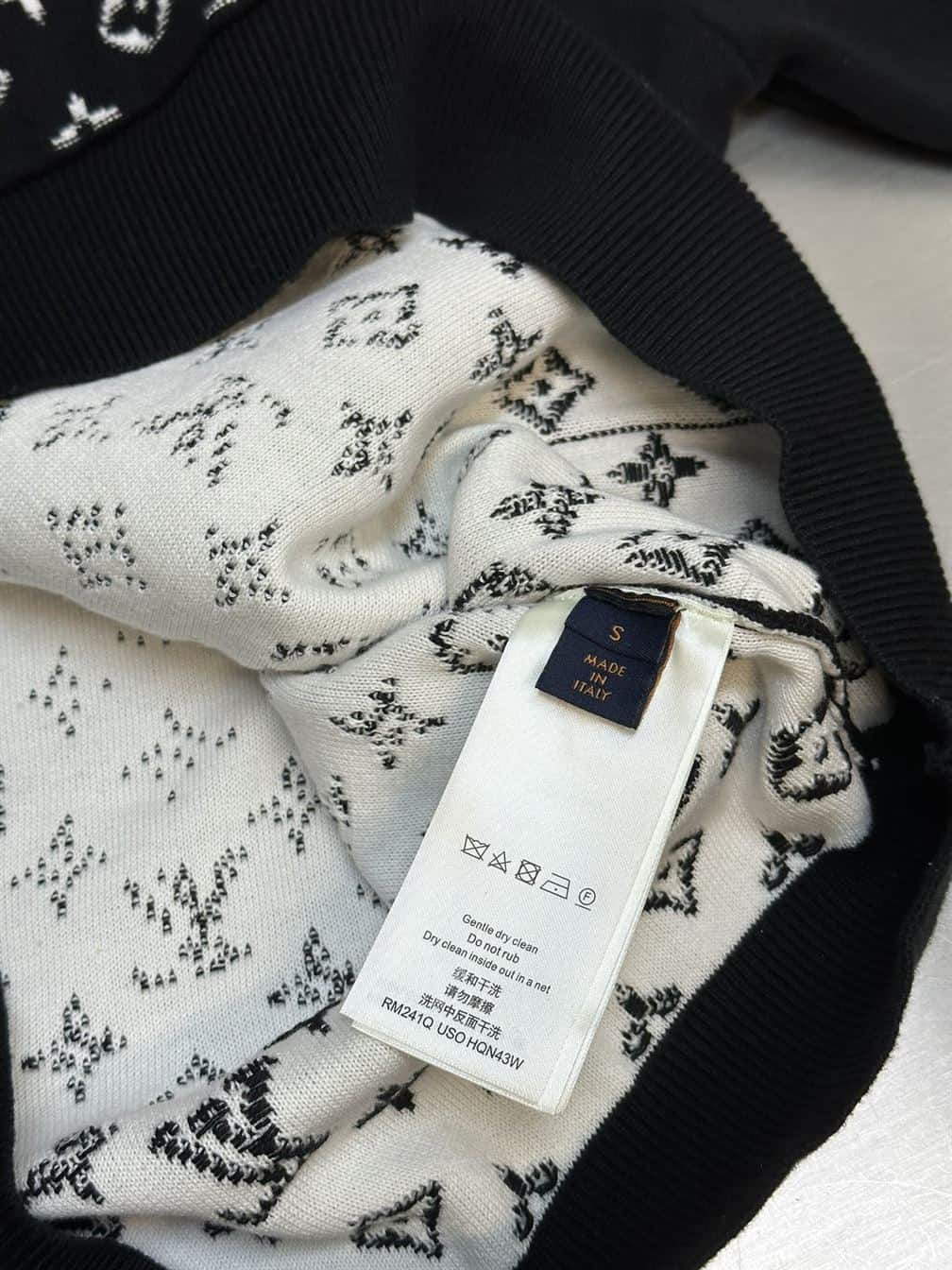 LOUIS VUITTON GRADIENT COTTON HOODIE – LH070