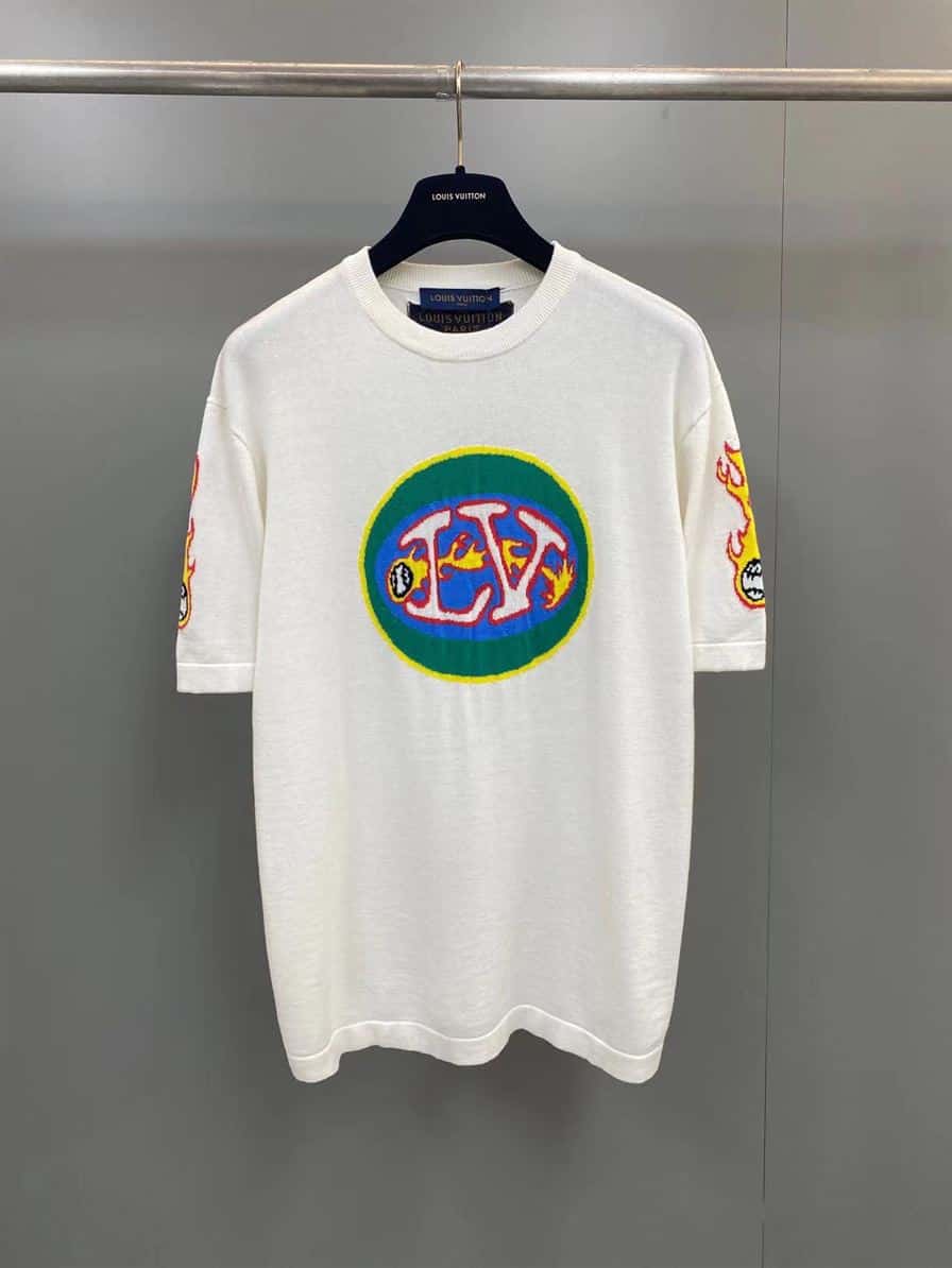 LOUIS VUITTON GRAPHIC SHORT-SLEEVED CREWNECK – LVTS061