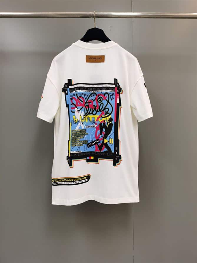 LOUIS VUITTON JAZZ FLYERS SHORT-SLEEVED T-SHIRT – LVTS038