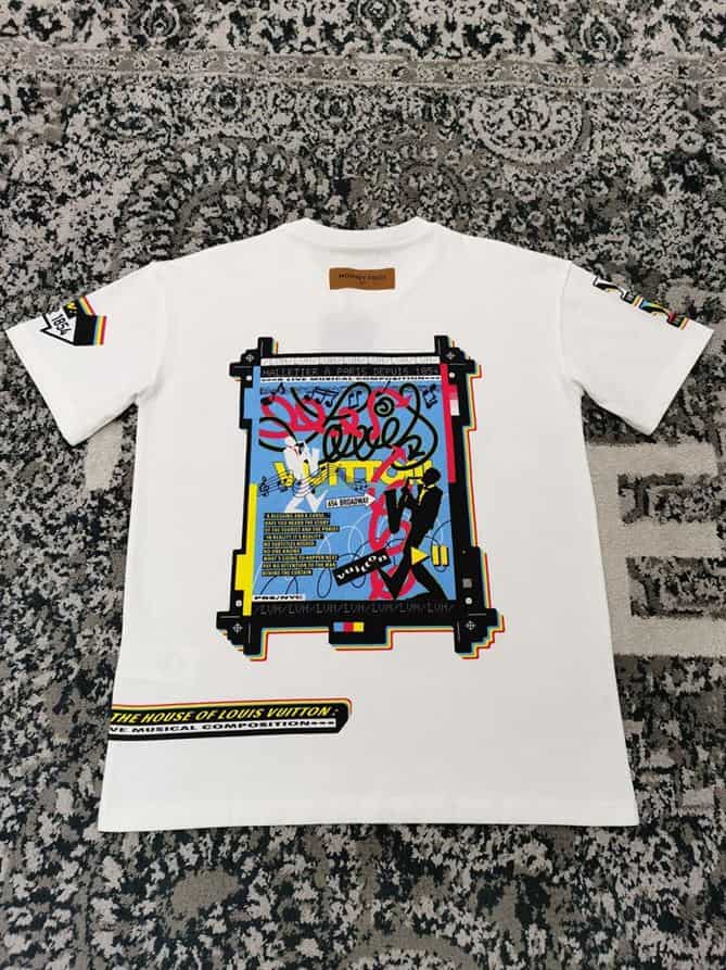LOUIS VUITTON JAZZ FLYERS SHORT-SLEEVED T-SHIRT – LVTS038