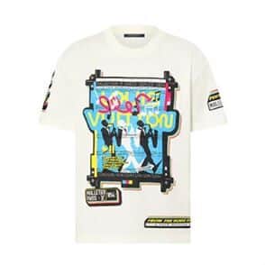 LOUIS VUITTON JAZZ FLYERS SHORT-SLEEVED T-SHIRT – LVTS038