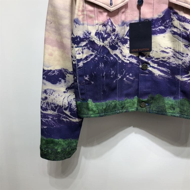 LOUIS VUITTON LANDSCAPE DENIM JACKET – LVC007