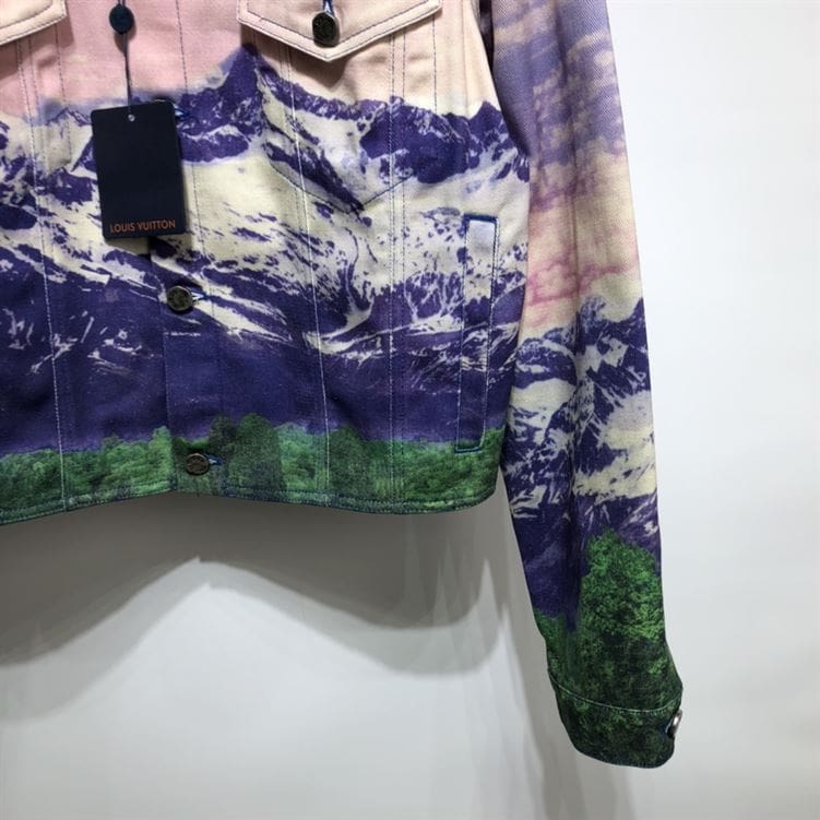 LOUIS VUITTON LANDSCAPE DENIM JACKET – LVC007