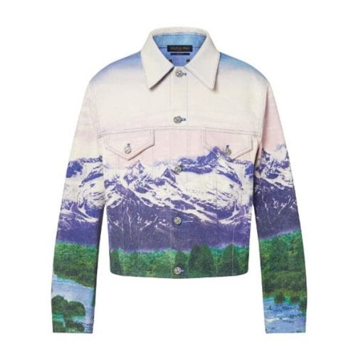 LOUIS VUITTON LANDSCAPE DENIM JACKET – LVC007