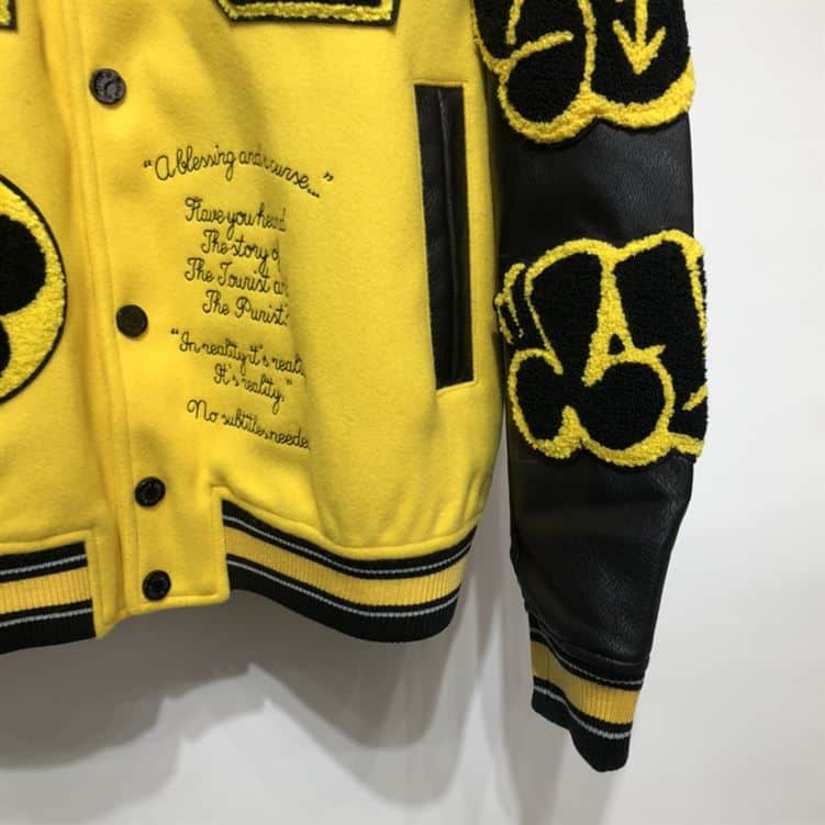 LOUIS VUITTON LEATHER EMBROIDERED VARSITY – LVC004