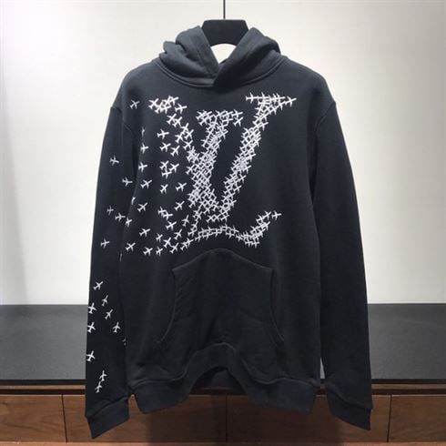 LOUIS VUITTON LV PLANES PRINTED HOODIE – LVH020