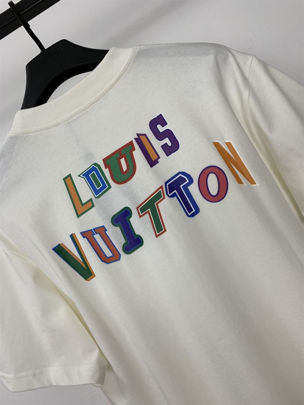 LOUIS VUITTON LV X NBA FRONT-AND-BACK LETTERS PRINT T-SHIRT – LVTS020