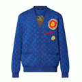 LOUIS VUITTON LV x YK MONOGRAM FACES KNITTED CARDIGAN – LVH052