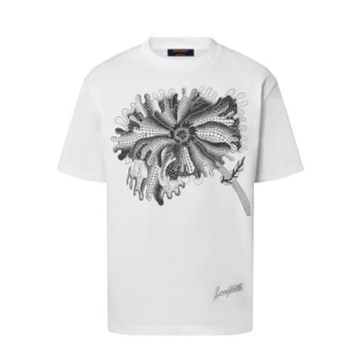 LOUIS VUITTON LV X YK PSYCHEDELIC FLOWER REGULAR T-SHIRT – LVTS037