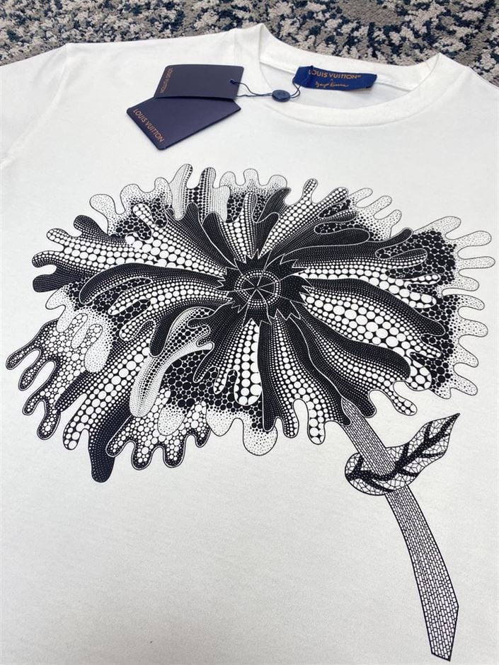 LOUIS VUITTON LV X YK PSYCHEDELIC FLOWER REGULAR T-SHIRT – LVTS037