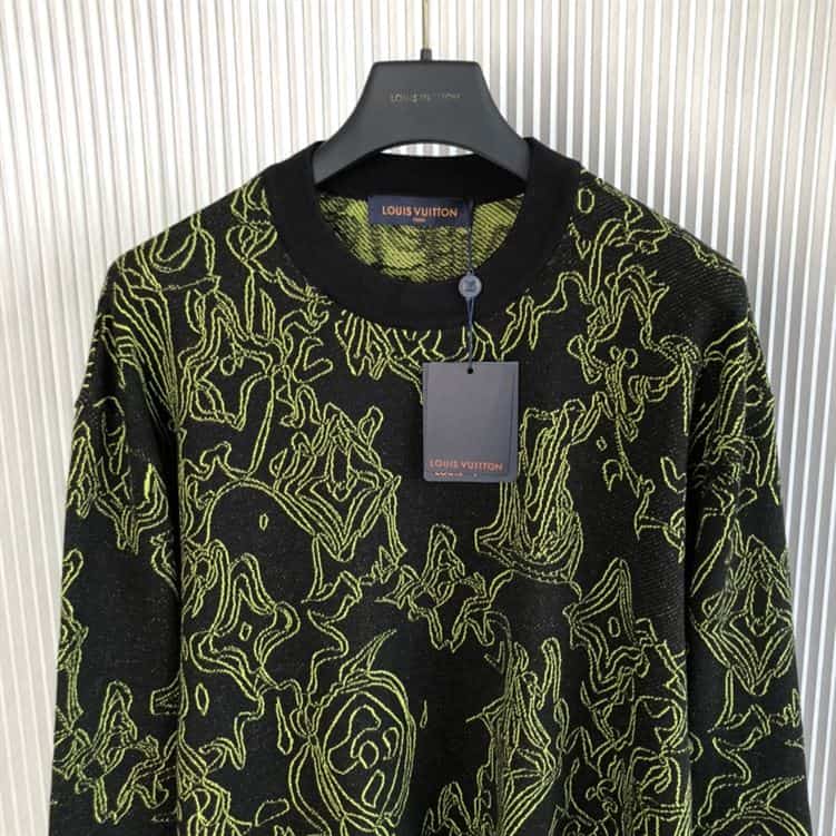 LOUIS VUITTON MONOGRAM COTTON CREWNECK – LVH055