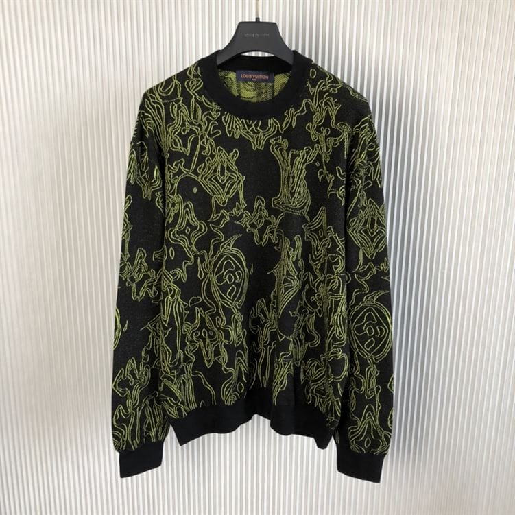 LOUIS VUITTON MONOGRAM COTTON CREWNECK – LVH055
