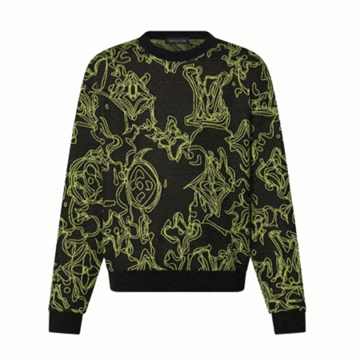 LOUIS VUITTON MONOGRAM COTTON CREWNECK – LVH055