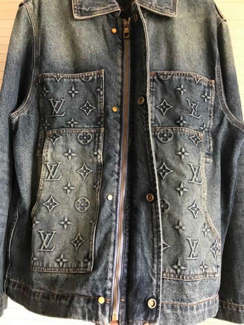 LOUIS VUITTON MONOGRAM DENIM JACKET – LVC040