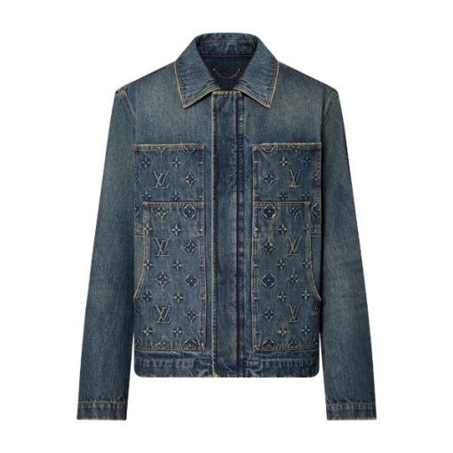 LOUIS VUITTON MONOGRAM DENIM JACKET – LVC040