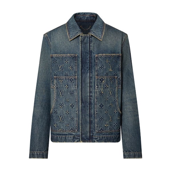 LOUIS VUITTON MONOGRAM DENIM JACKET – LVC040