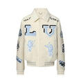 LOUIS VUITTON MULTI PATCHES MIXED LEATHER VARSITY BLOUSON – LVC014