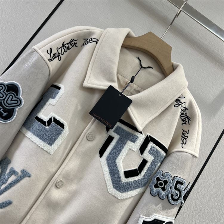 LOUIS VUITTON MULTI PATCHES MIXED LEATHER VARSITY BLOUSON – LVC014