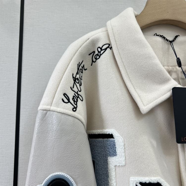 LOUIS VUITTON MULTI PATCHES MIXED LEATHER VARSITY BLOUSON – LVC014