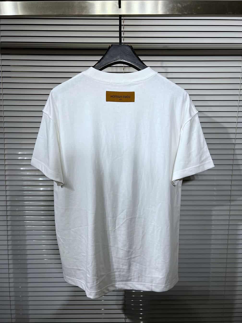 LOUIS VUITTON PRINTED FLOWER DROP SHOULDERS TEE – LVTS008