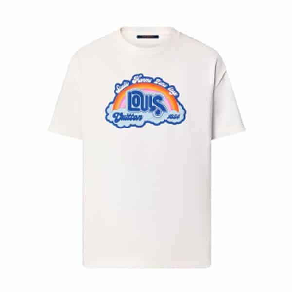 LOUIS VUITTON RAINBOW PRINTED T-SHIRT – LVTS036