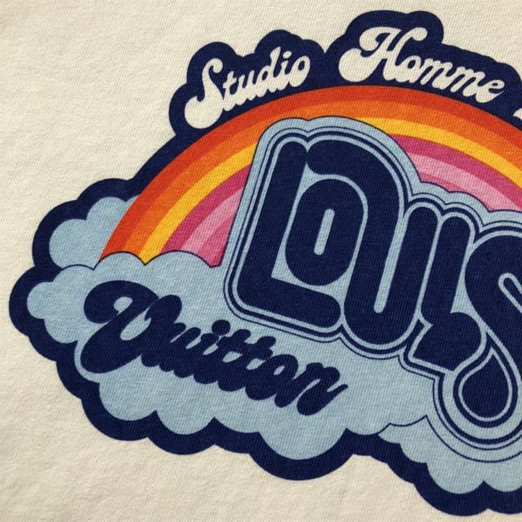 LOUIS VUITTON RAINBOW PRINTED T-SHIRT – LVTS036