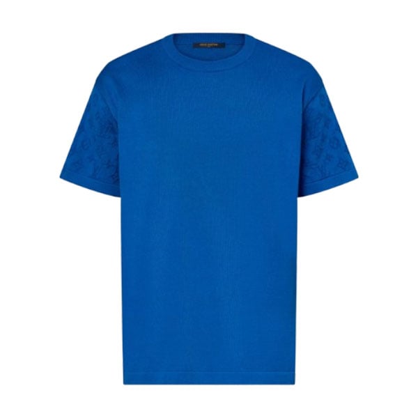 LOUIS VUITTON SHORT-SLEEVED SIGNATURE CREWNECK – LVTS069