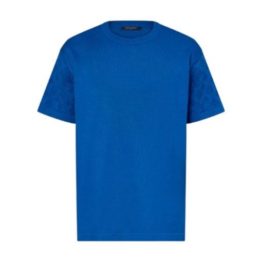 LOUIS VUITTON SHORT-SLEEVED SIGNATURE CREWNECK – LVTS069