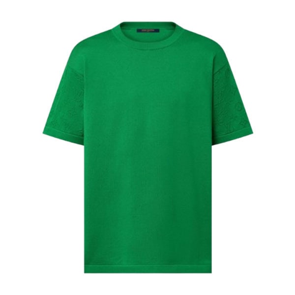 LOUIS VUITTON SHORT-SLEEVED SIGNATURE CREWNECK – LVTS070
