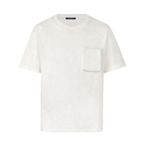 LOUIS VUITTON SIGNATURE 3D POCKET MONOGRAM T-SHIRT – LVTS047