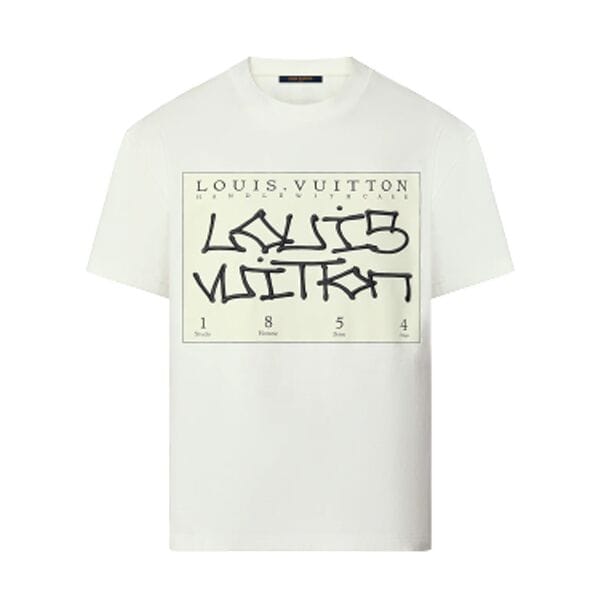 LOUIS VUITTON SIGNATURE PRINT T-SHIRT – LVTS046