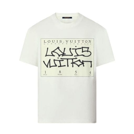 LOUIS VUITTON SIGNATURE PRINT T-SHIRT – LVTS046