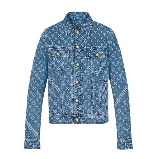LOUIS VUITTON SUPREME DENIM JACKET – LVC003