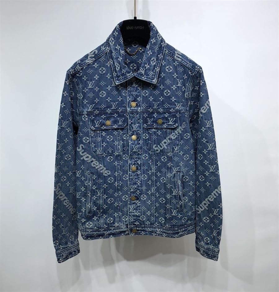 LOUIS VUITTON SUPREME DENIM JACKET – LVC003