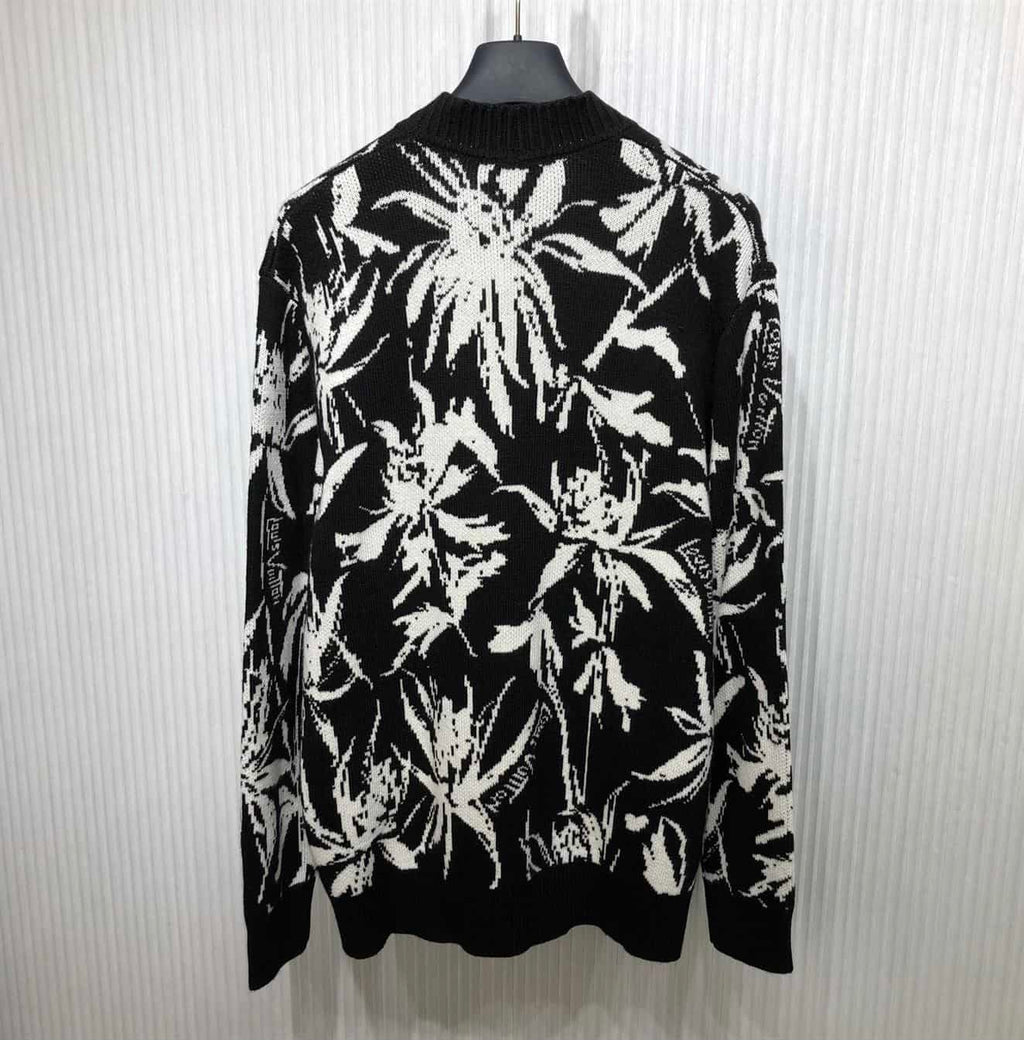 LOUIS VUITTON THISTLE JACQUARD CARDIGAN – LVH049