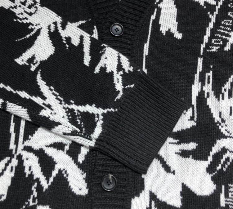 LOUIS VUITTON THISTLE JACQUARD CARDIGAN – LVH049