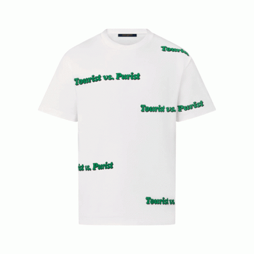 LOUIS VUITTON TOURIST AND PURIST PRINTED TEE IN WHITE – LVTS022