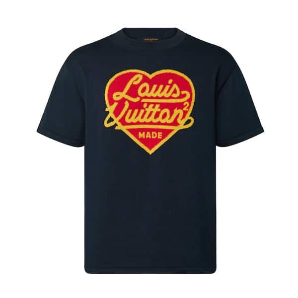 LOUIS VUITTON X NIGO INTARSIA JACQUARD HEART CREWNECK – LVTS049