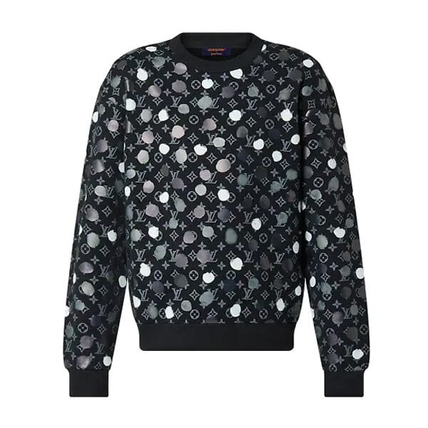 LOUIS VUITTON X YK PAINTED DOTS PRINTED CREWNECK – LVH030
