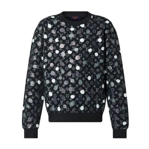 LOUIS VUITTON X YK PAINTED DOTS PRINTED CREWNECK – LVH030