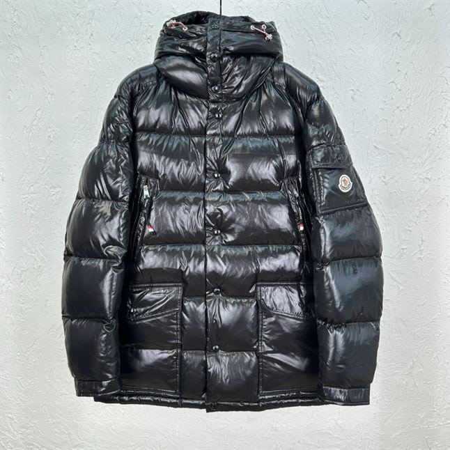 MONCLER CHIABLESE LONG PARKA JACKET IN BLACK – MC050